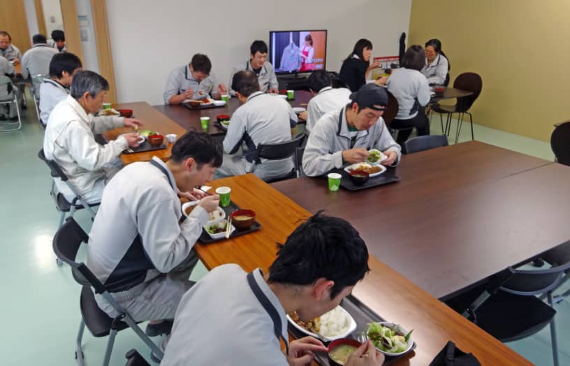 昼食会の様子 写真